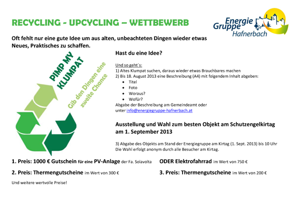 Flyer-Upcycling